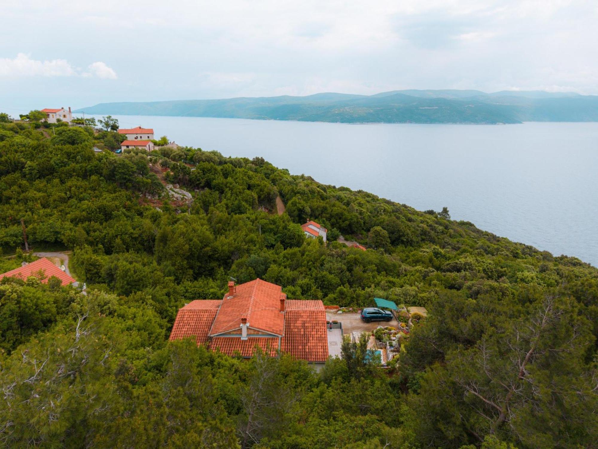 Villa Paradiso In Plomin - Istrien Exteriér fotografie